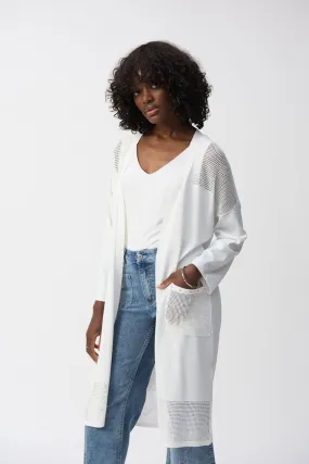 251926 Lacework Longline Cardigan