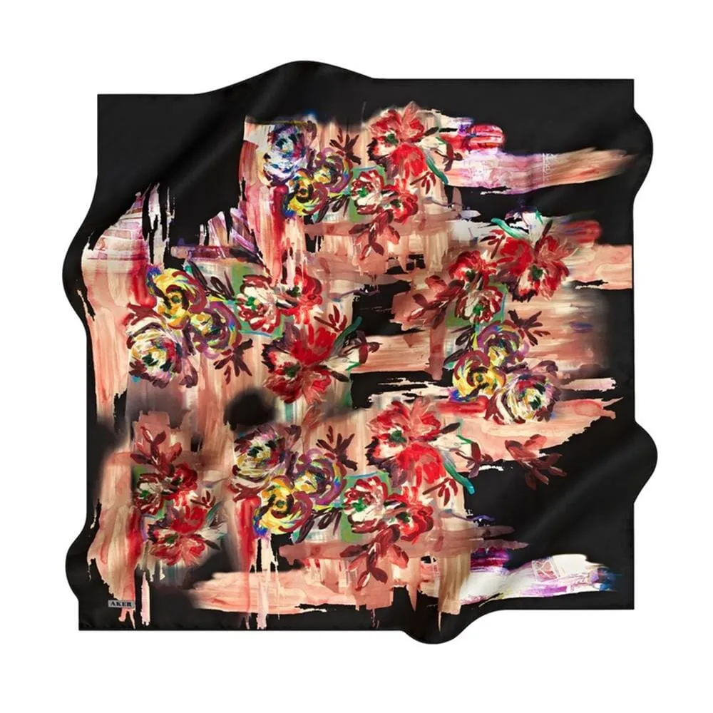 Aker Lovisa Floral Silk Scarf #13