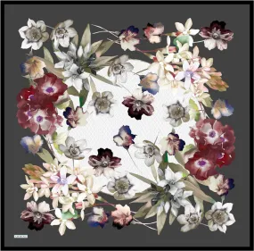 Armine Anna Dolce Floral Silk Scarf No 52