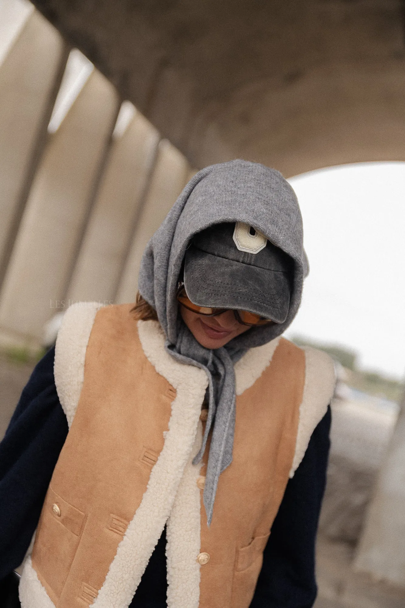 Armini scarf carbon