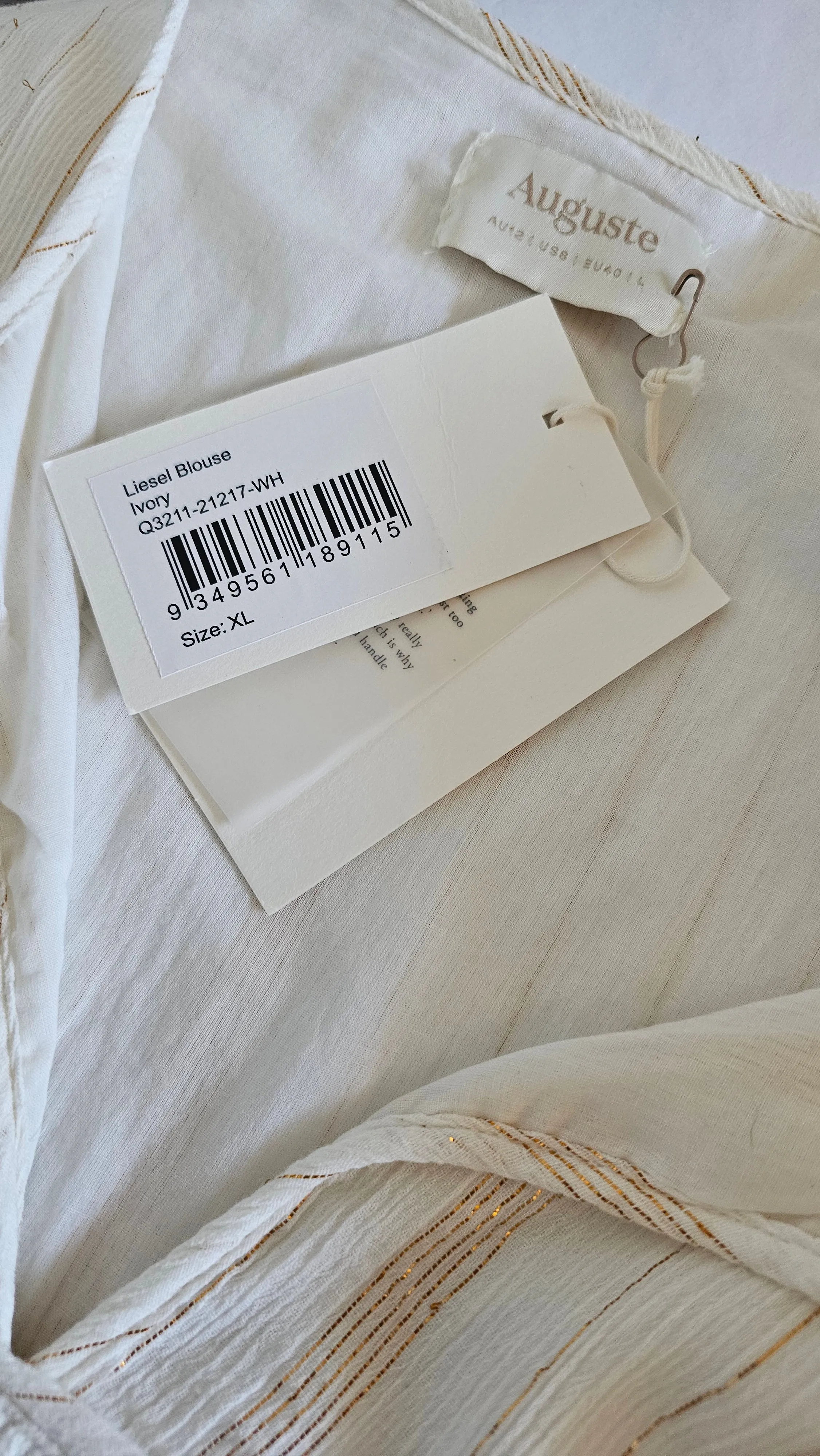 Auguste Liesel blouse BNWT SIZE XL