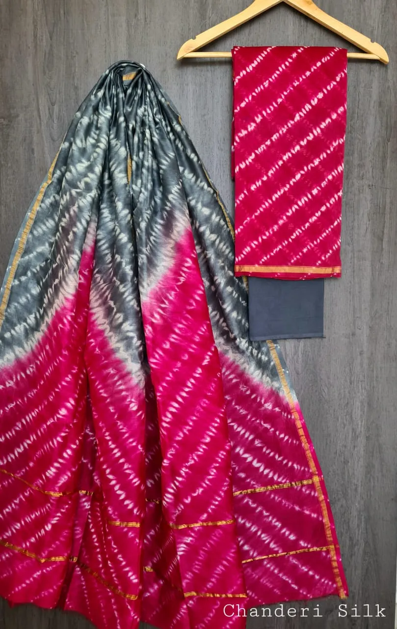 Bajracharya | Cotton silk with golden border saree