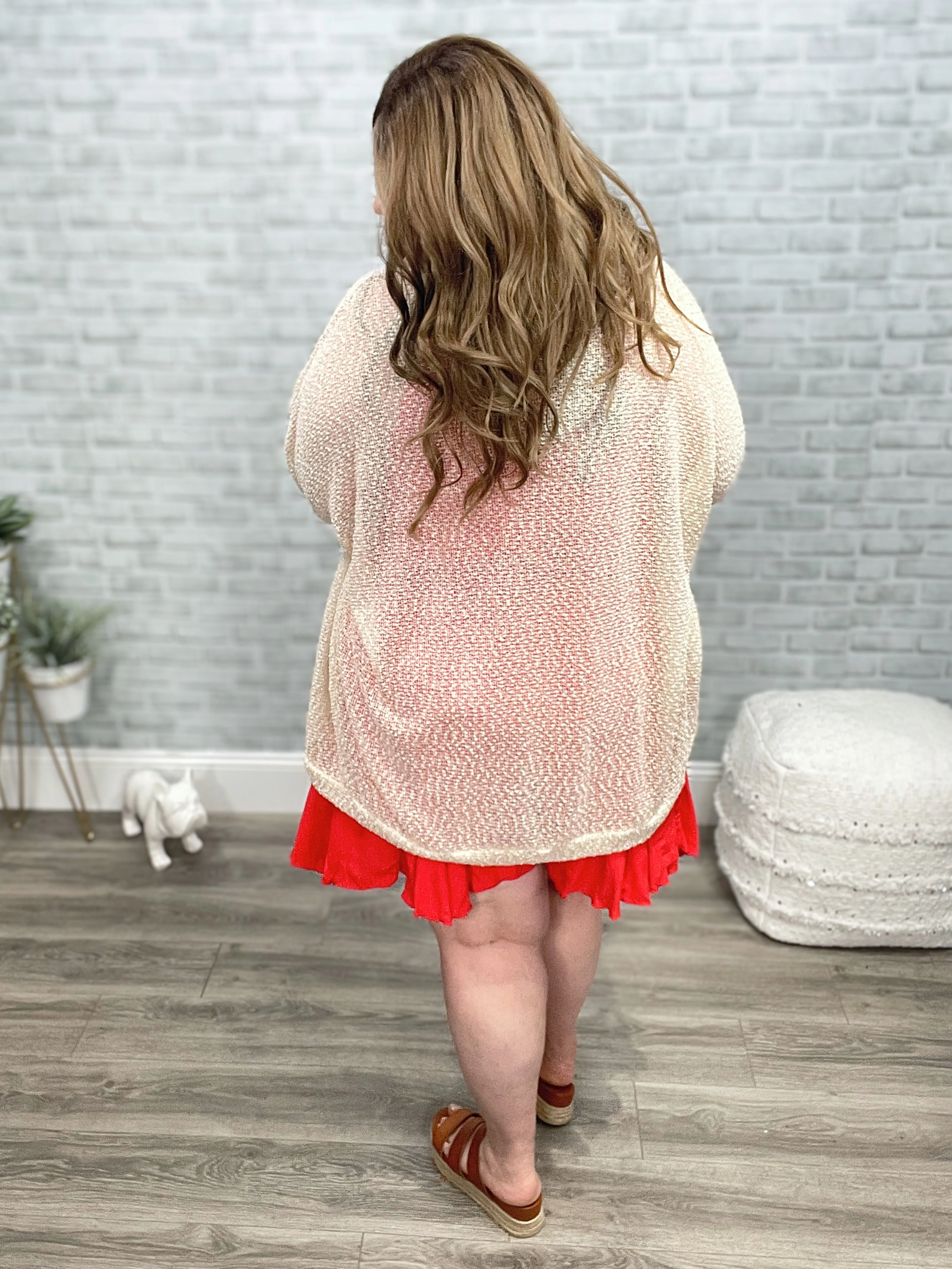 Bring You Along Red Shorts Romper