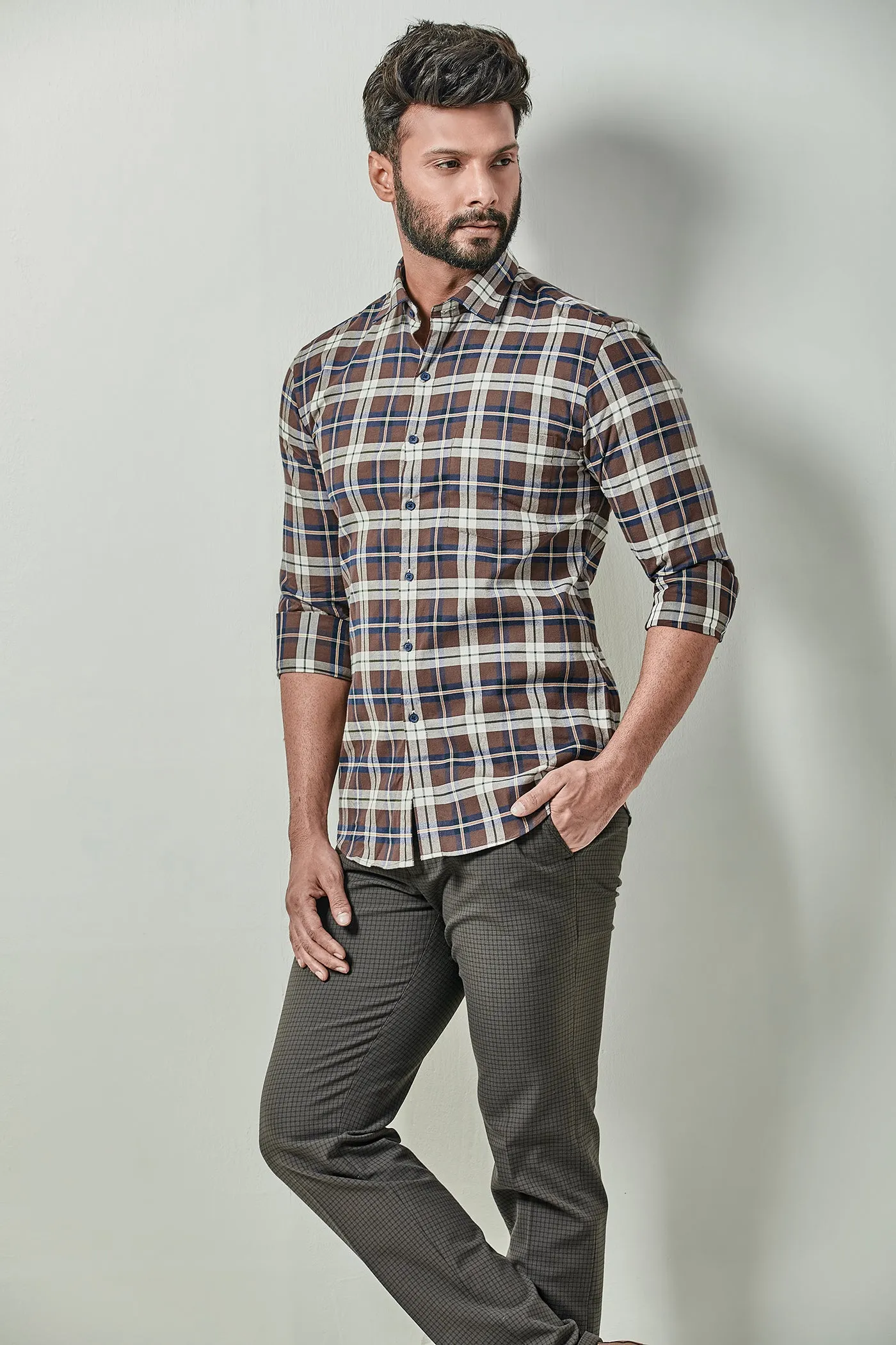 Checkered Casual Shirt