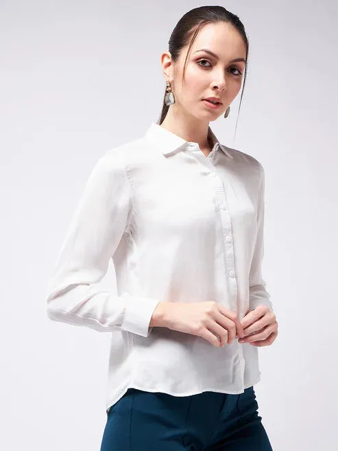 Classic White Casual Shirt