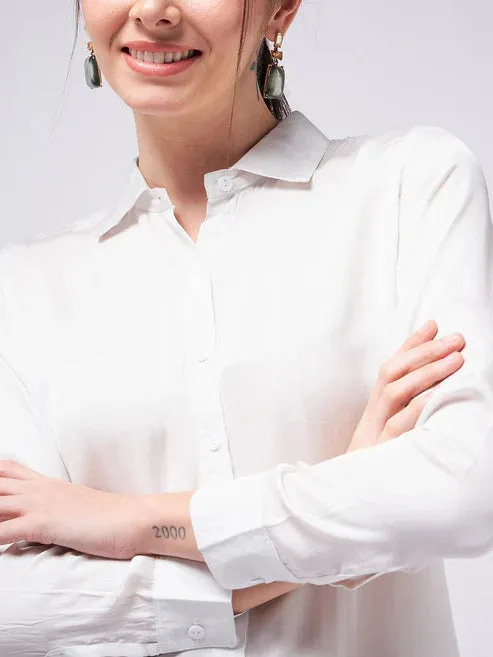Classic White Casual Shirt