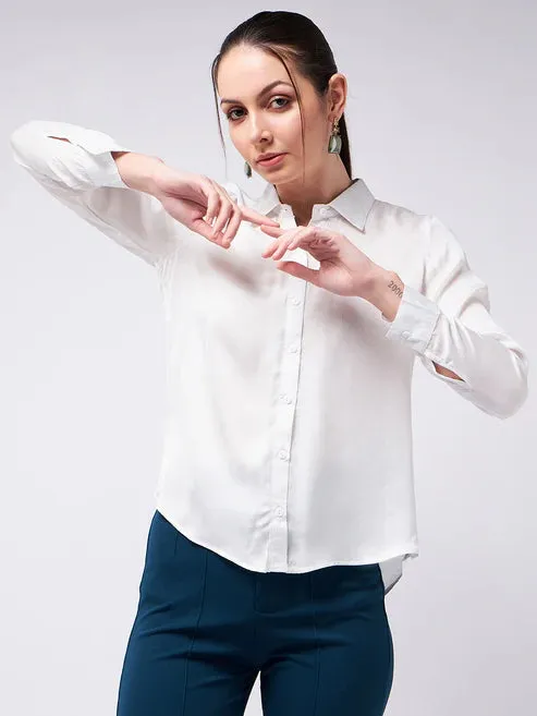 Classic White Casual Shirt