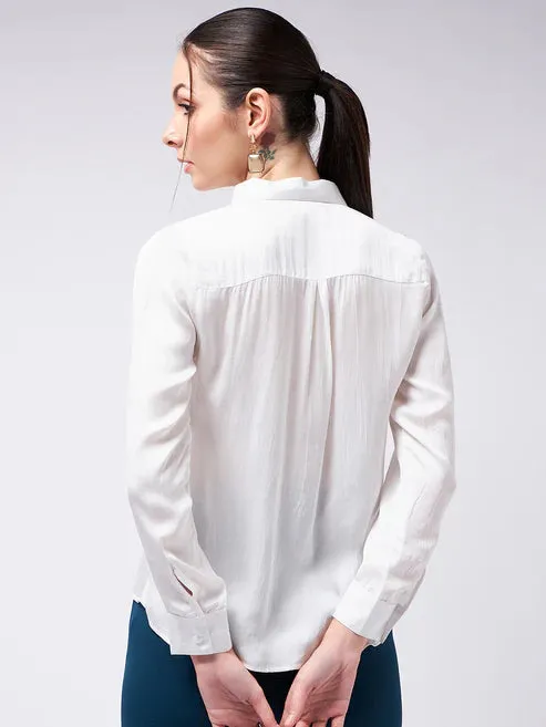 Classic White Casual Shirt