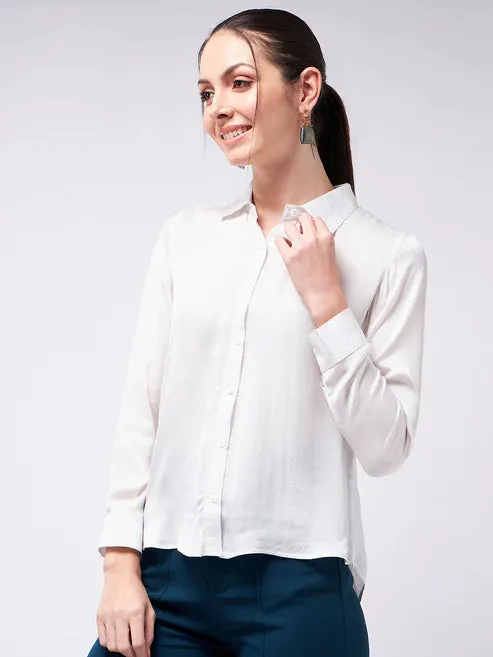 Classic White Casual Shirt