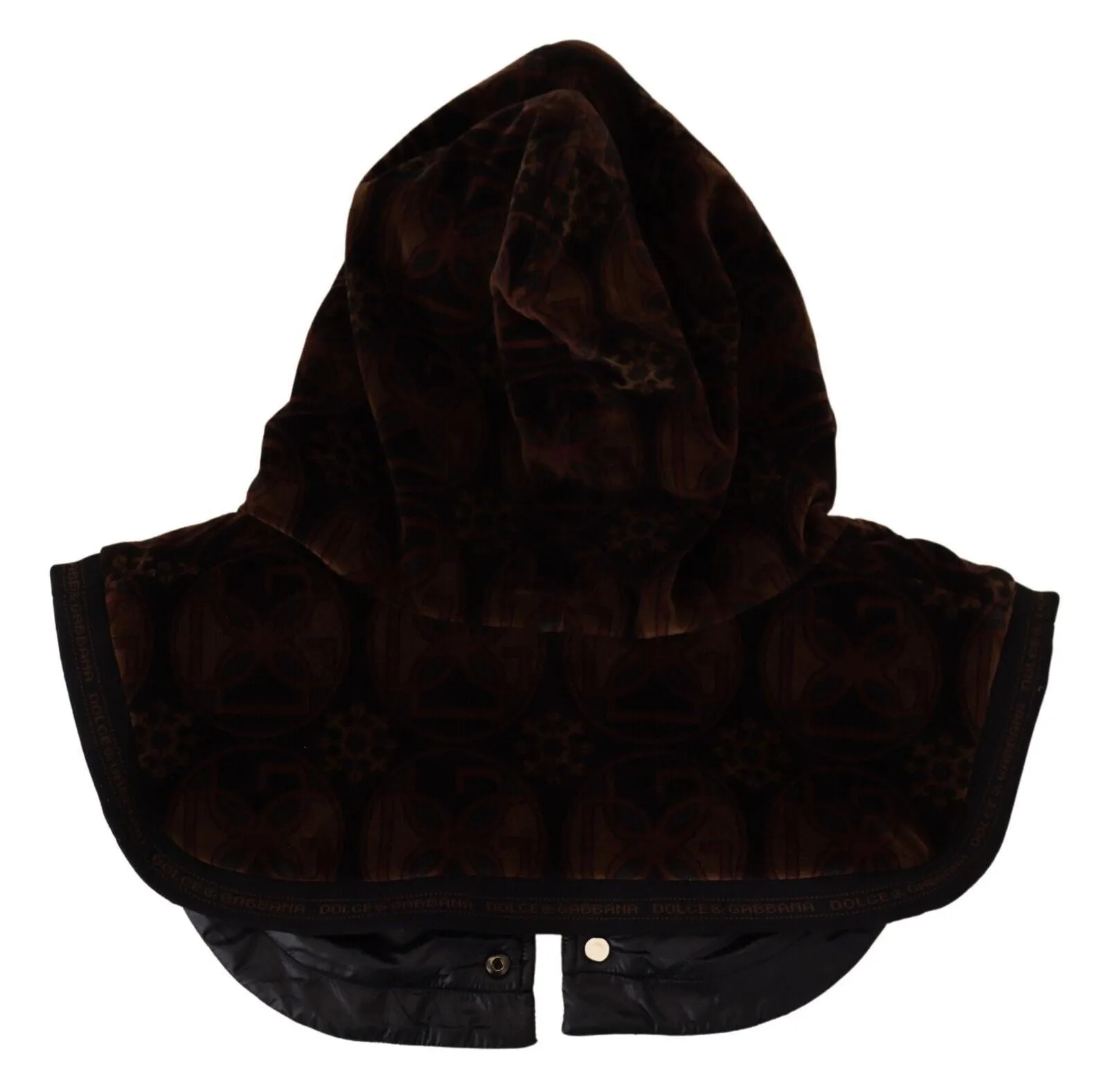 Dolce & Gabbana Elegant Velvet Whole Head Wrap Hat