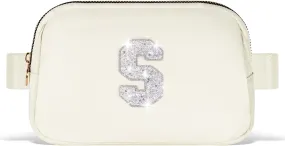 Gifts for Girls Teens - Birthday Gifts for Daughter Sister Her,Teen Girl Travel Essentials,Cute Teen Trendy Stuff Crossbody Bag Belt Bag - White S,Cream