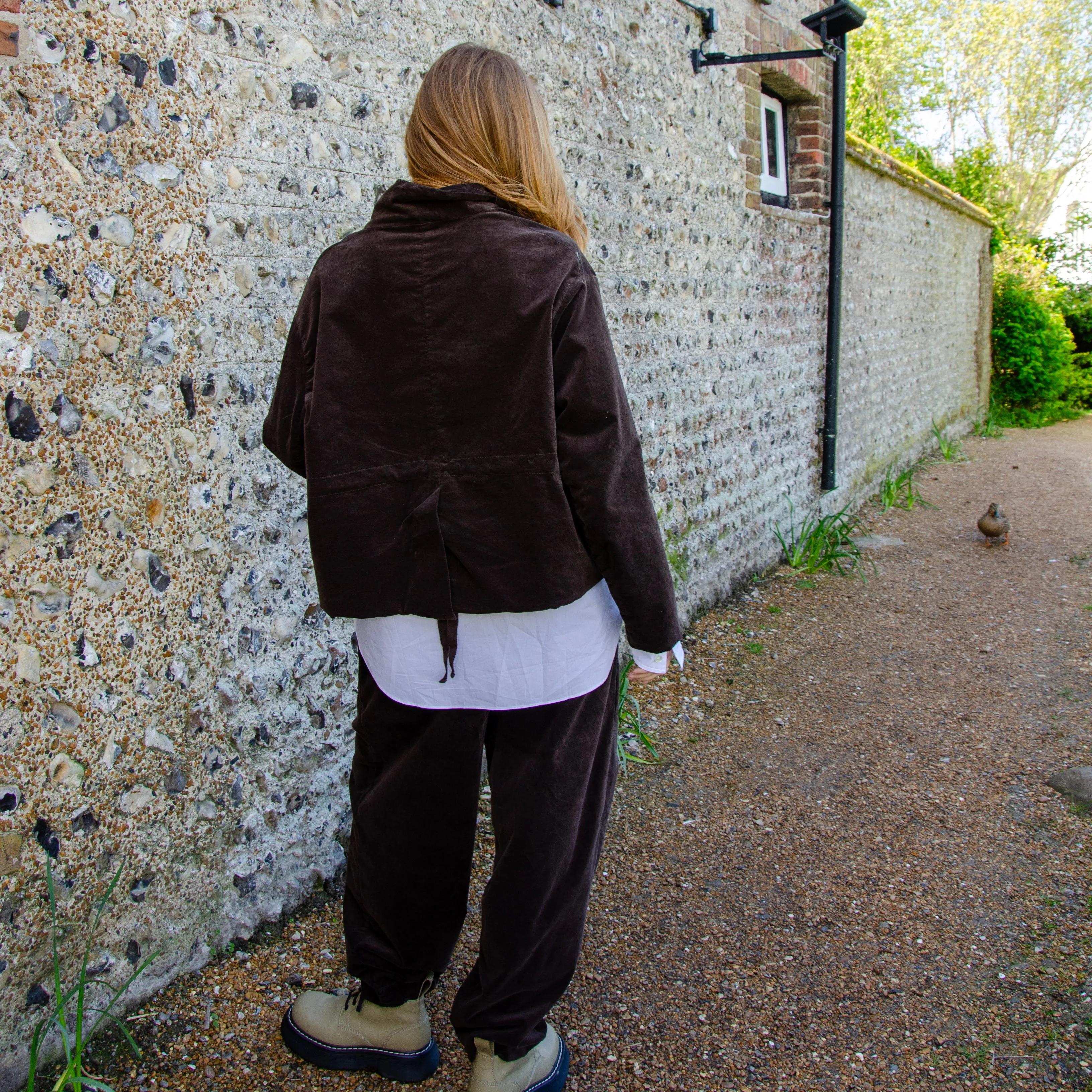 Hannoh Viera Stretch Velvet Jacket