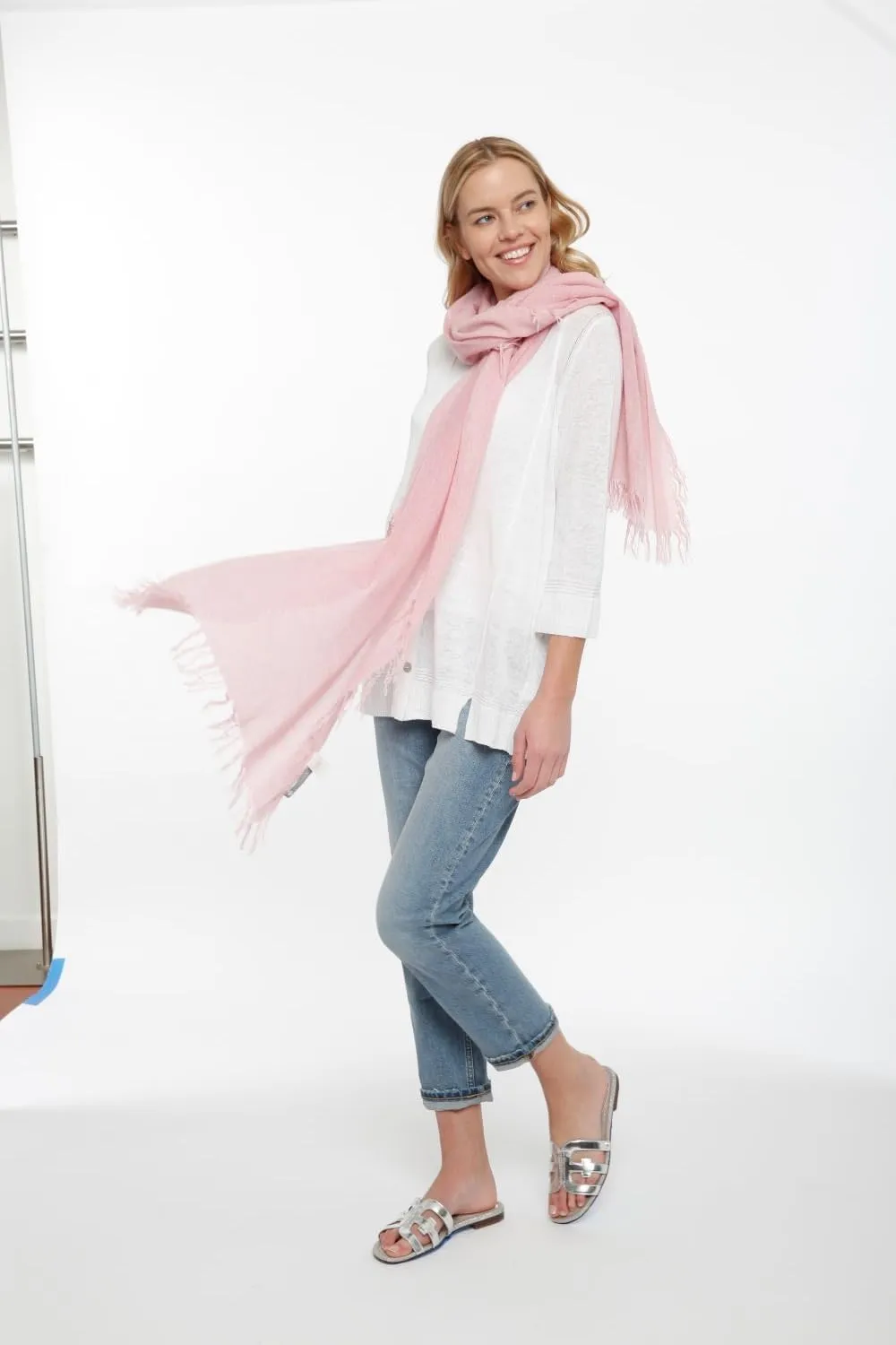 InCashmere Women’s Lightweight 100% Pure Cashmere Wrap/Scarf