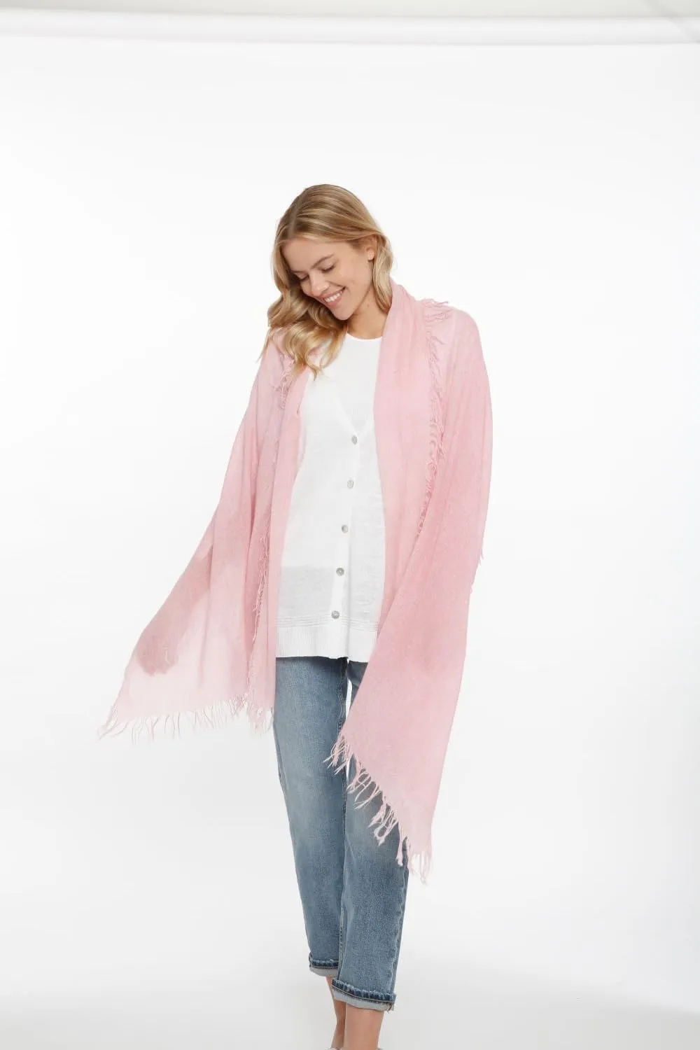 InCashmere Women’s Lightweight 100% Pure Cashmere Wrap/Scarf