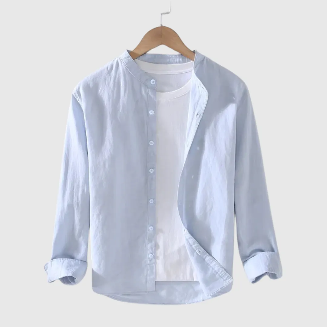 Jack Washington Casual Cotton and Linen Shirt