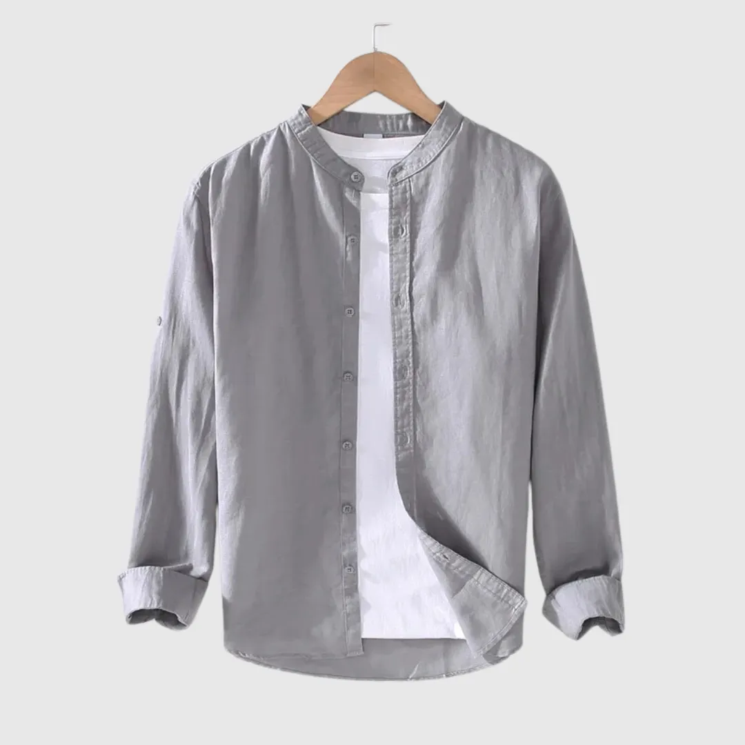 Jack Washington Casual Cotton and Linen Shirt