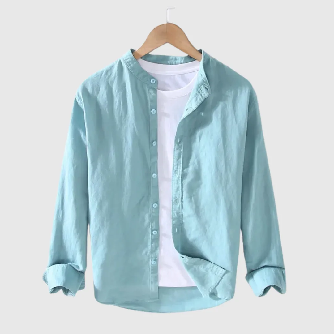 Jack Washington Casual Cotton and Linen Shirt