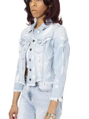 Jean Drama | Light Wash Denim Jacket