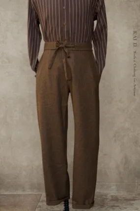 Lounge Trousers - Lambswool Twill - 48, 50