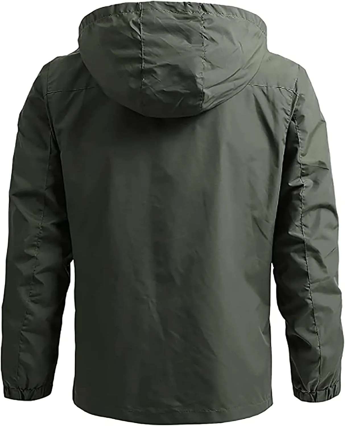 Men's Light Jacket, Men's Jacket, Waterproof Rain Jacket, Windproof Raincoat for Cycling