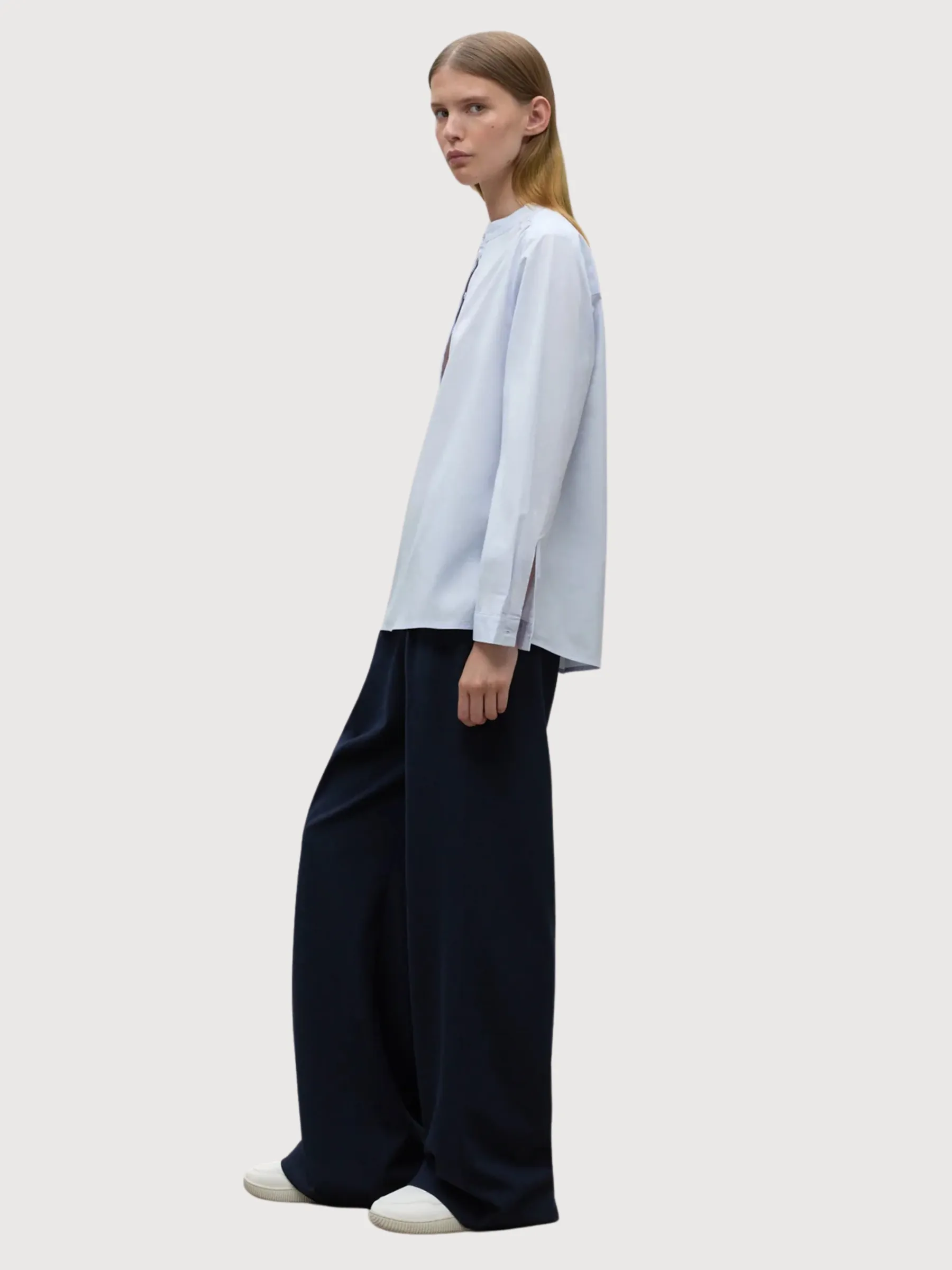 Nora Blue Woman Blouse | Ecoalf
