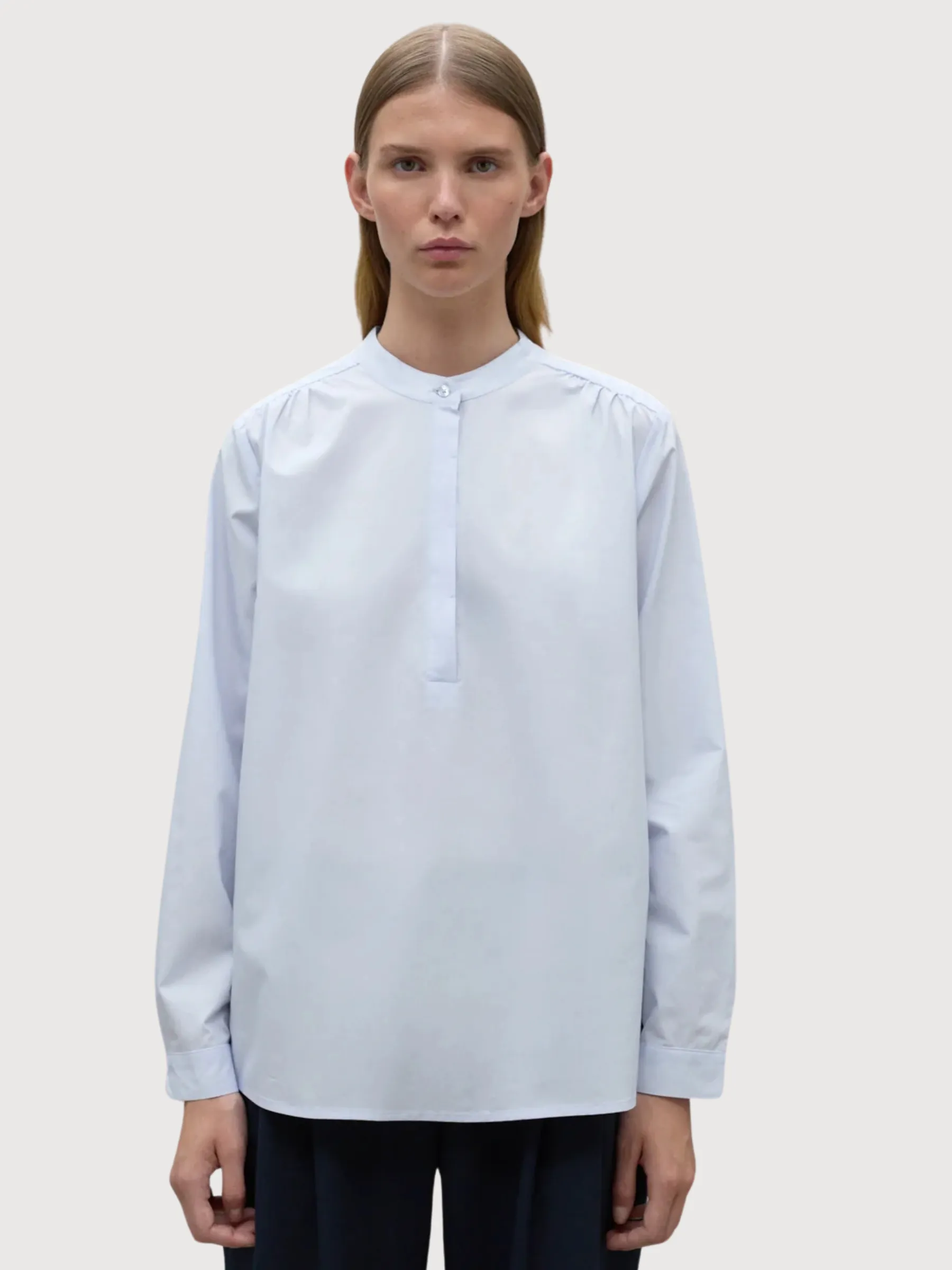 Nora Blue Woman Blouse | Ecoalf