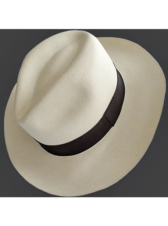 Panama Montecristi Hat - Fedora for Men (Grade 25)
