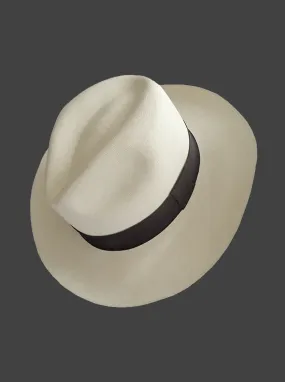 Panama Montecristi Hat - Fedora for Men (Grade 25)