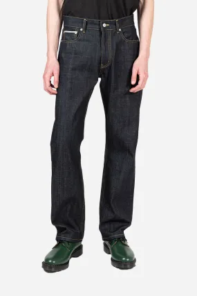 Selvedge Denim Pants - Deep Indigo