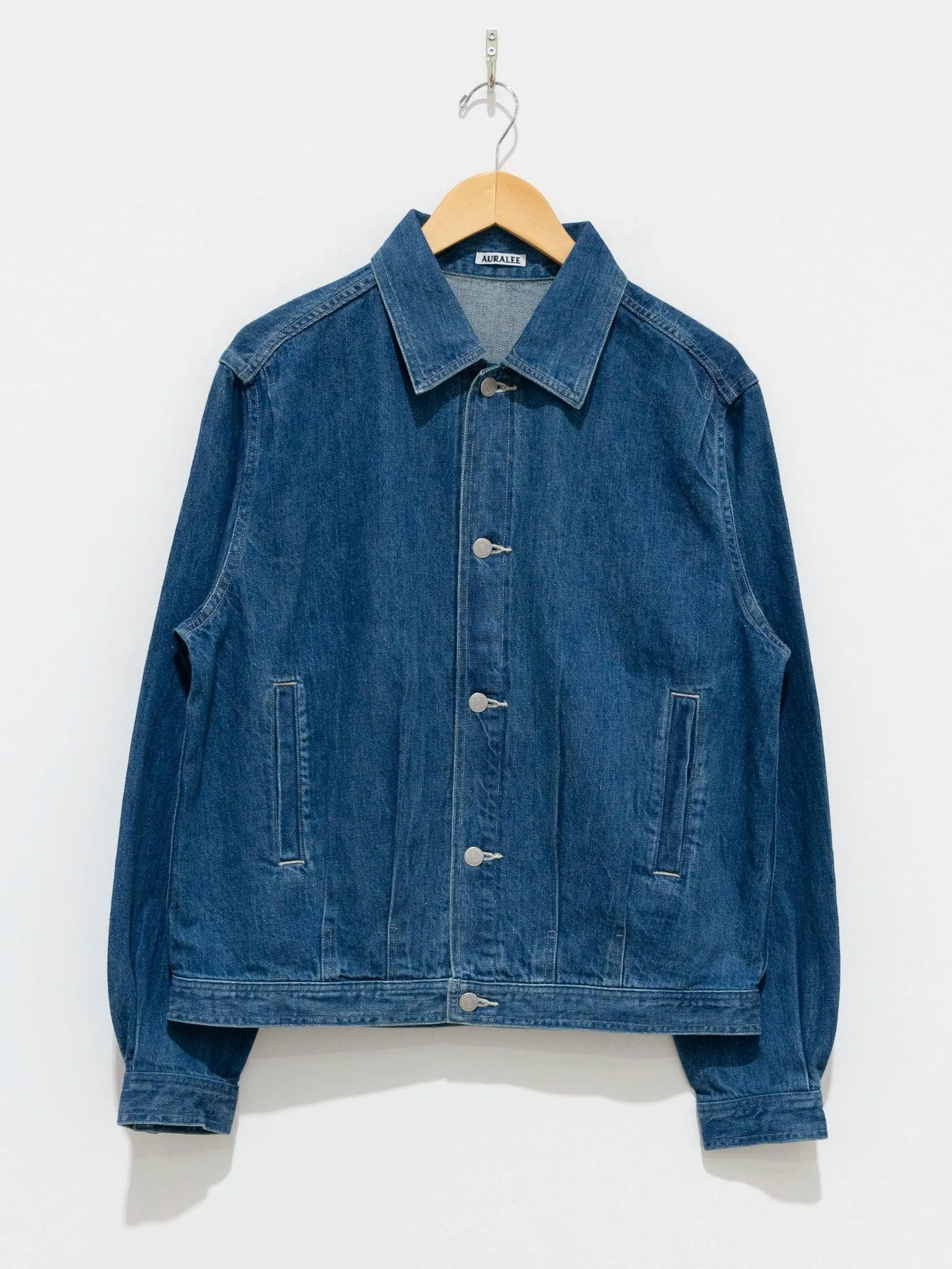 Selvedge Light Denim Blouson - Light Indigo (Men’s)