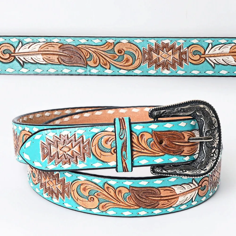 Tanglewood Hand Tooled Leather Belt