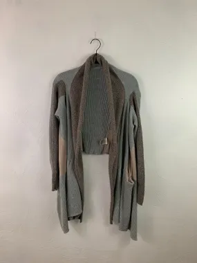 Textured flowy cardigan