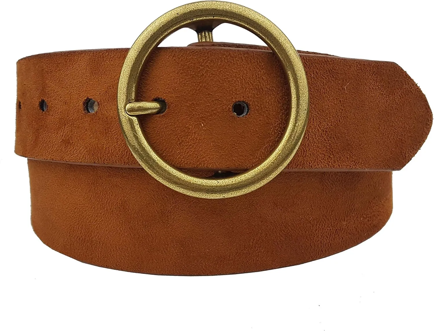 Trendy, Non-Animal, Vegan Suede Belt