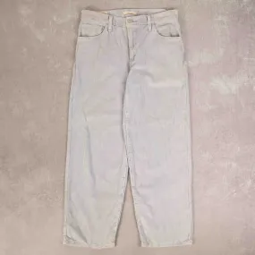 WOMEN'S VINTAGE LEVI'S RELAXED JUMBO CORD TROUSERS - W32 X L28